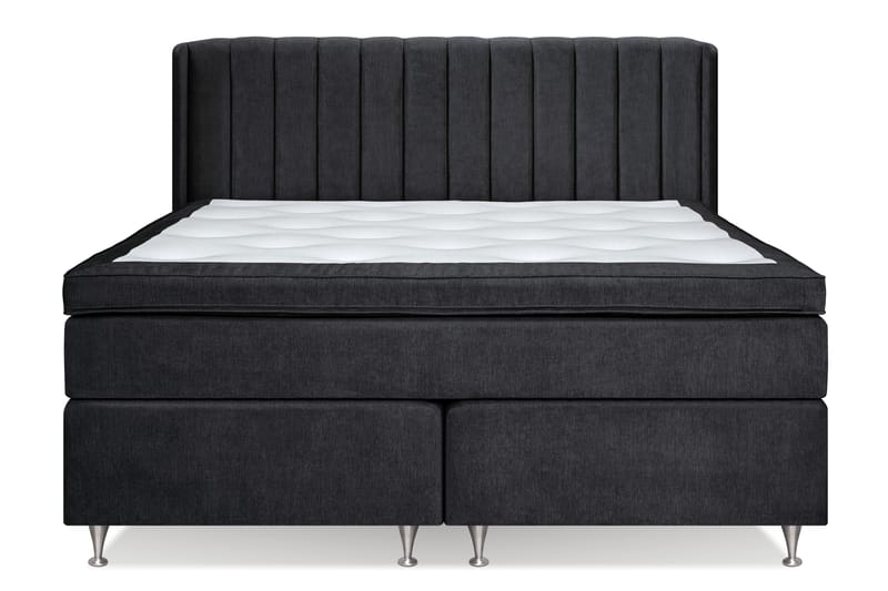 Joluma Sengepakke Medium - (+Flere valg) 180x200 cm Sort - Møbler - Senge - Komplet sengepakke