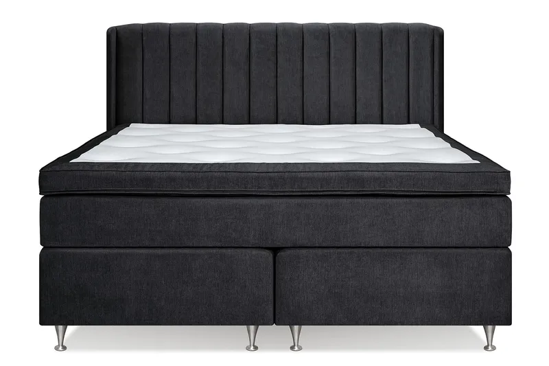 Joluma Sengepakke Medium - (+Flere valg) 180x200 cm Sort - Møbler - Senge - Kontinentalsenge