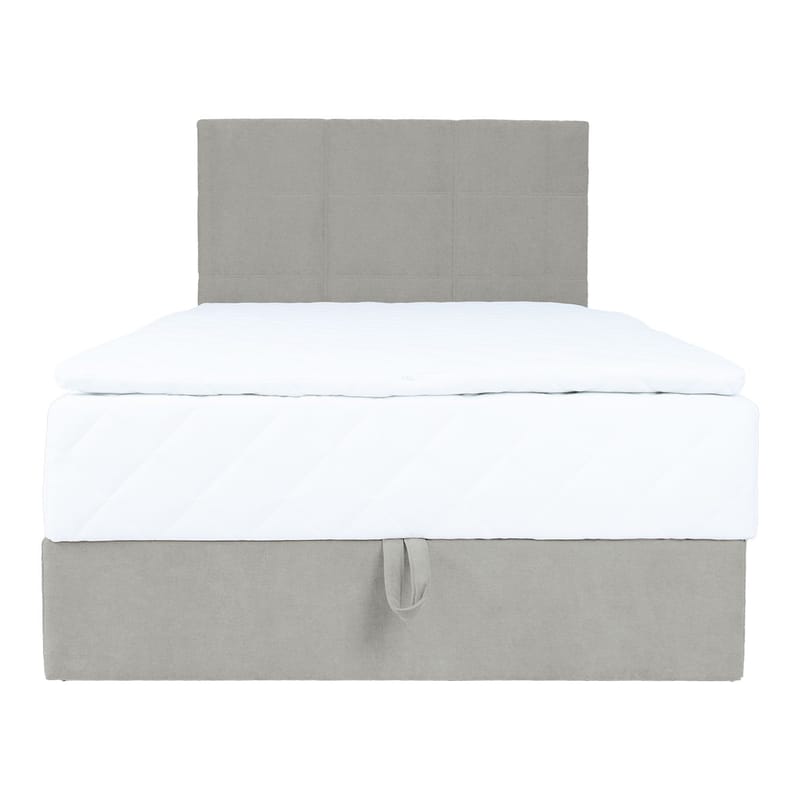 Kontinentalseng Kalen med madras 120x200 cm - mørk beige - Møbler - Senge - Kontinentalsenge