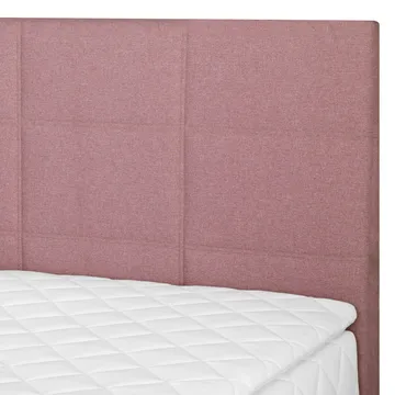 Kontinentalseng Kalen med madras 120x200 cm - pink - Møbler - Senge - Enkeltsenge