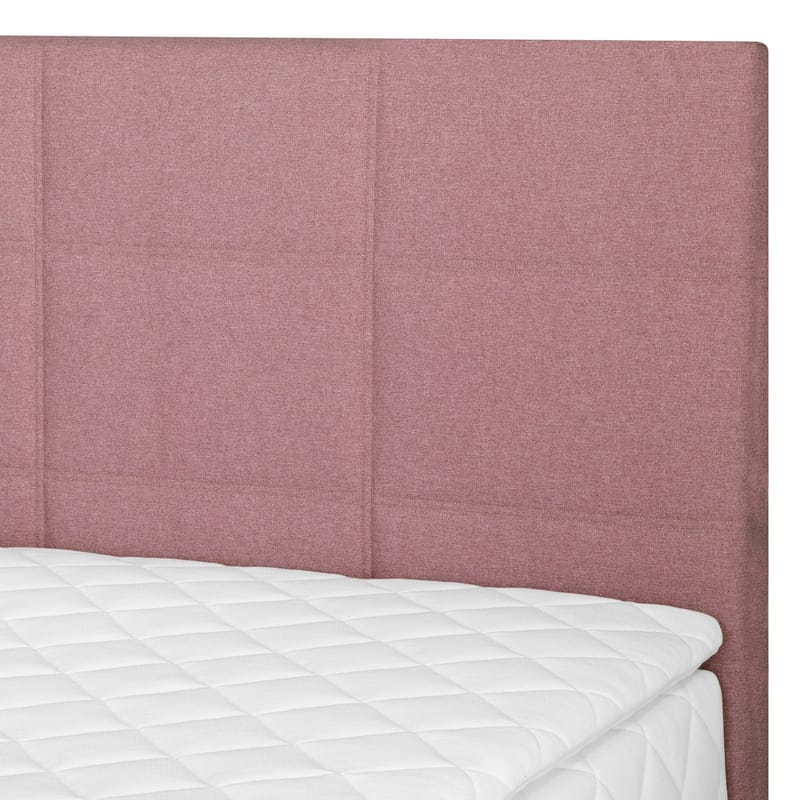 Kontinentalseng Kalen med madras 120x200 cm - pink - Møbler - Senge - Enkeltsenge