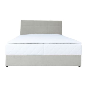 Kontinentalseng Kalen med madras 160x200 cm - Mørk beige - Møbler - Senge - Kontinentalsenge