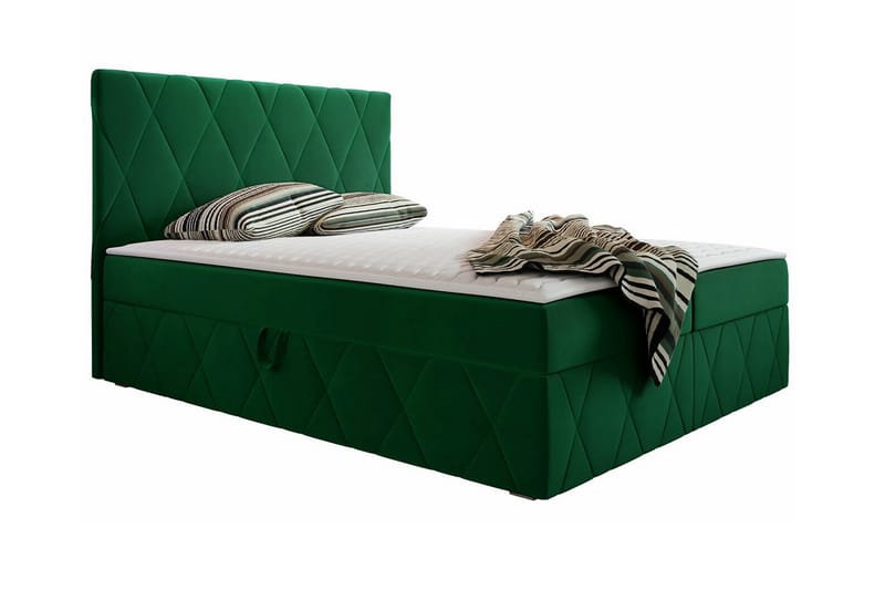 Kintore Kontinentalseng 180x200 cm - Mørkegrøn - Møbler - Senge - Kontinentalsenge