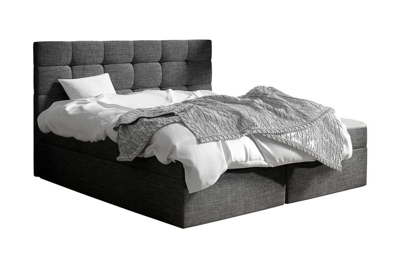 Kleiv Kontinentalseng 140x200 cm, Mørkegrå