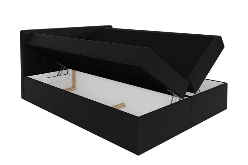 Kleiv Kontinentalseng 140x200 cm - Sort - Møbler - Senge - Kontinentalsenge