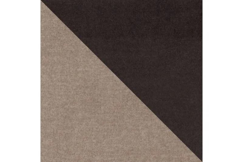 Knarrevik kontinentalseng 140x200 - Brun - Møbler - Senge - Kontinentalsenge