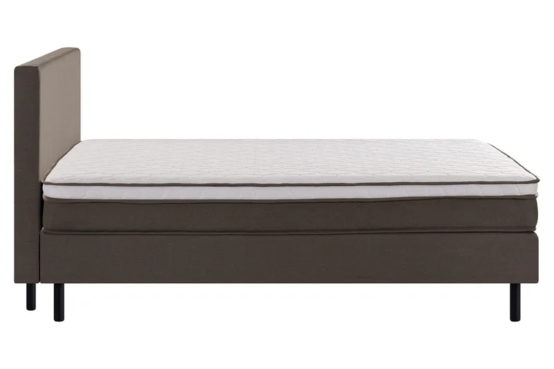 Komplett sängpaket Divine sänggavel 140 cm 140x200 Beige - Møbler - Senge - Kontinentalsenge
