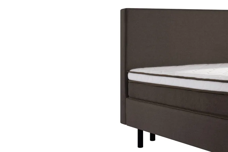 Komplett sängpaket Divine sänggavel 140 cm 140x200 Beige - Møbler - Senge - Kontinentalsenge