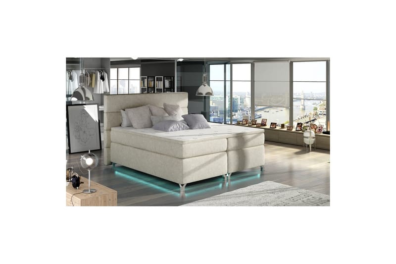 Kontinentalsäng utan ställbar säng Eltap Beige 180x200 8, undefined