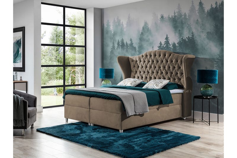 Kontinentalseng 140x200 - Møbler - Senge - Kontinentalsenge