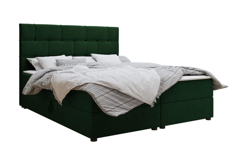 Kontinentalseng 160x200 cm - Sort - Møbler - Senge - Kontinentalsenge