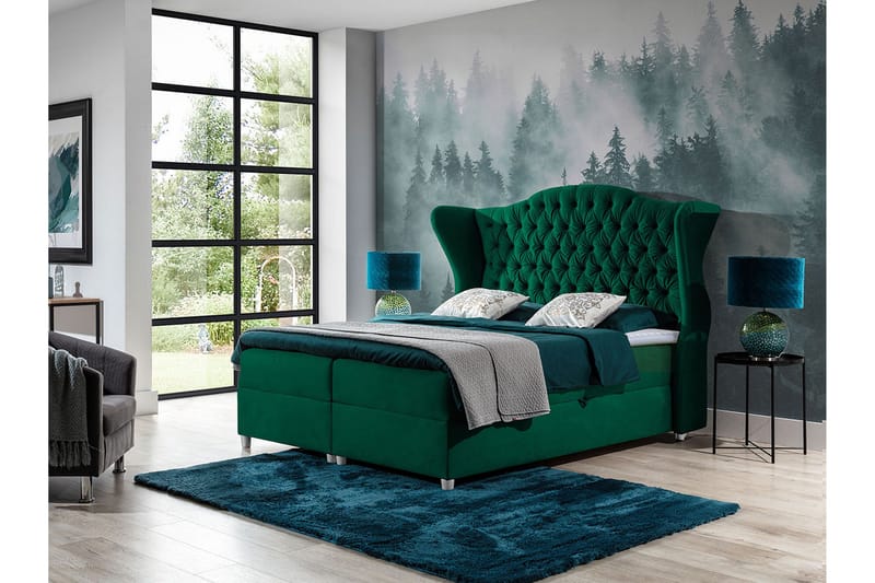 Kontinentalseng 160x200 - Møbler - Senge - Kontinentalsenge