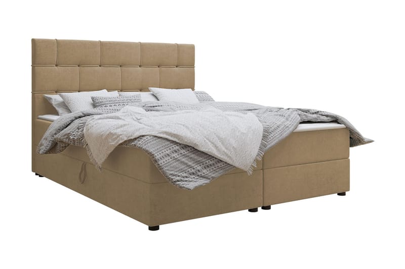 Kontinentalseng 180x200 cm - Beige - Møbler - Senge - Kontinentalsenge