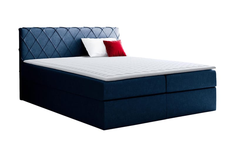 Korshavn kontinentalseng 140x200, Blå