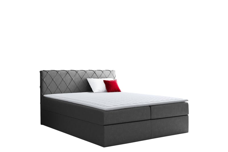 Korshavn kontinentalseng 180x200, Grå