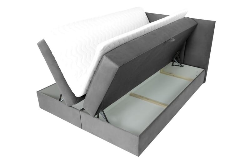 Laggano Kontinentalseng 140x200 cm + Topmadras - Lyserød - Møbler - Senge - Kontinentalsenge