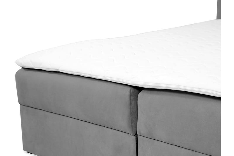 Laggano Kontinentalseng 160x200 cm + Topmadras - Lyserød - Møbler - Senge - Kontinentalsenge