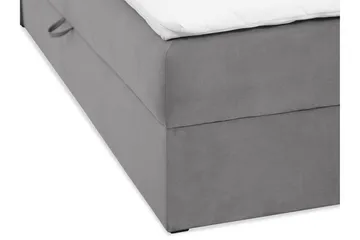 Laggano Kontinentalseng 160x200 cm + Topmadras - Sort - Møbler - Senge - Kontinentalsenge