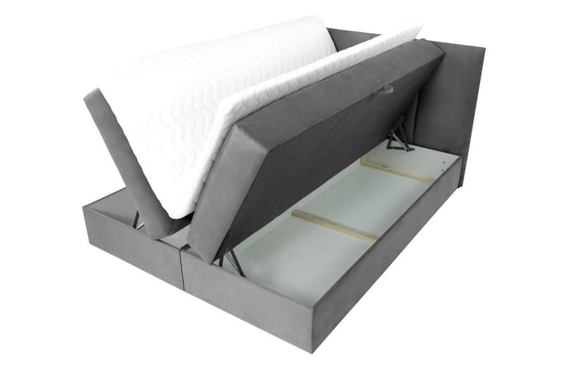 Laggano Kontinentalseng 180x200 cm + Topmadras - Sort - Møbler - Senge - Kontinentalsenge
