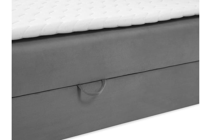 Laggano Kontinentalseng 180x200 cm + Topmadras - Sort - Møbler - Senge - Kontinentalsenge