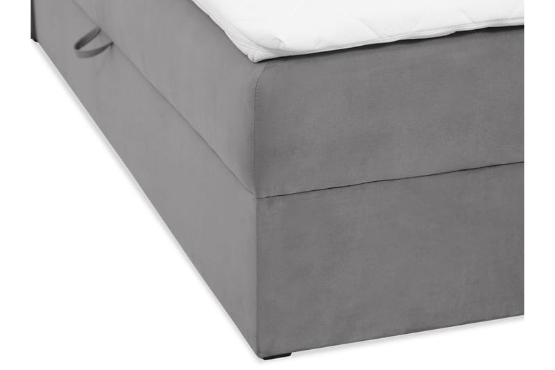 Laggano Kontinentalseng 180x200 cm + Topmadras - Sort - Møbler - Senge - Kontinentalsenge