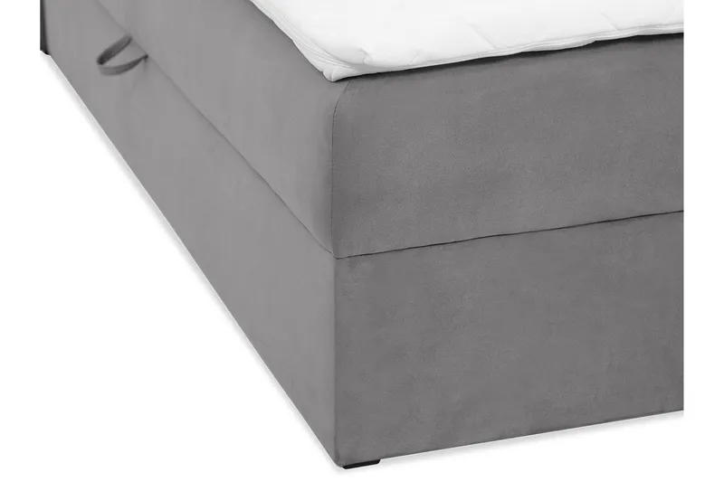 Laggano Kontinentalseng 180x200 cm + Topmadras - Sort - Møbler - Senge - Kontinentalsenge