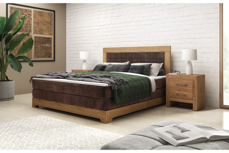 LAX Komplet seng pakke 140X200 - Dobbeltsenge - Komplet sengepakke - Kontinentalsenge