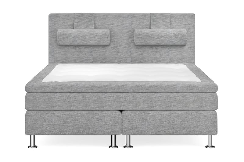 Layla Kontinentalseng 180x200, lysegrå