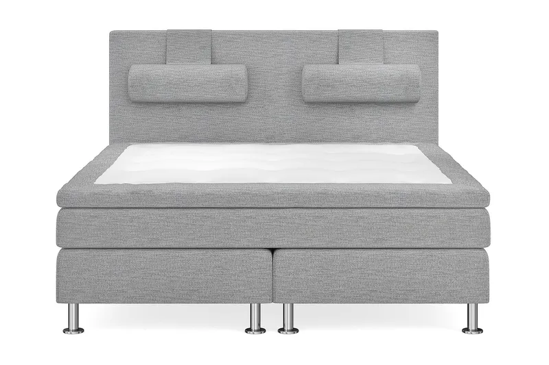 Layla Kontinentalseng 180x200, lysegrå