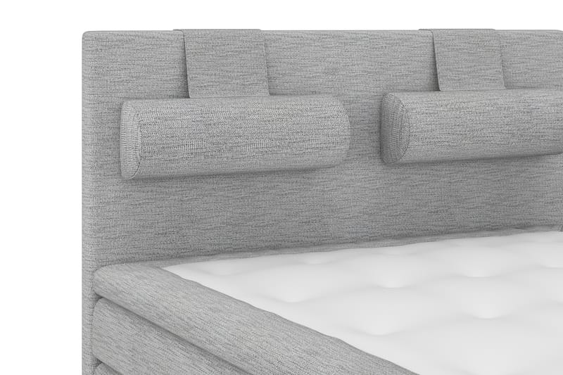 Layla Sengepakke Kontinentalseng 160x200 - Lysegrå - Møbler - Senge - Komplet sengepakke