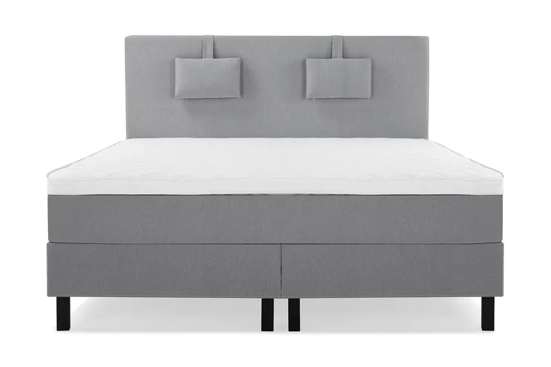 Lucky 150 Kontinentalseng Medium grå - Mellemgrå - Møbler - Senge - Kontinentalsenge