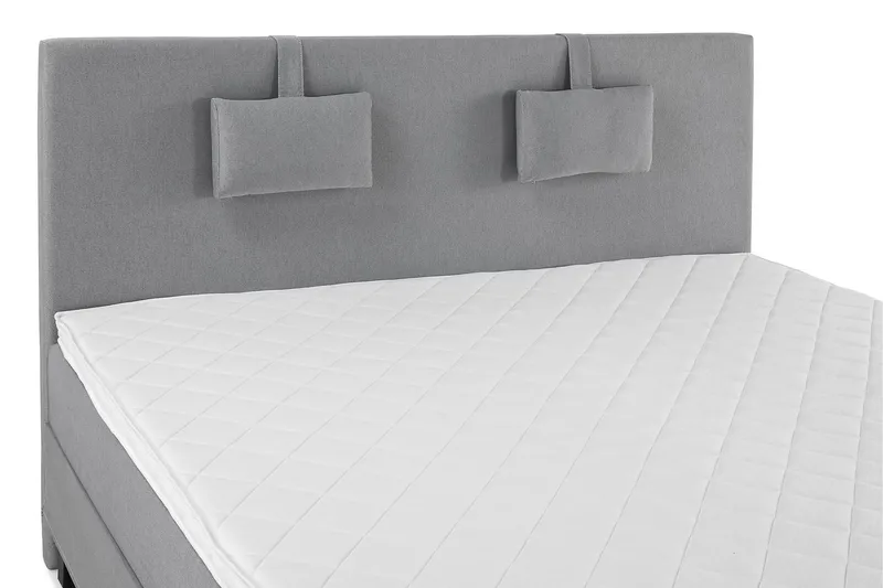 Lucky 150 Kontinentalseng Medium grå - Mellemgrå - Møbler - Senge - Kontinentalsenge