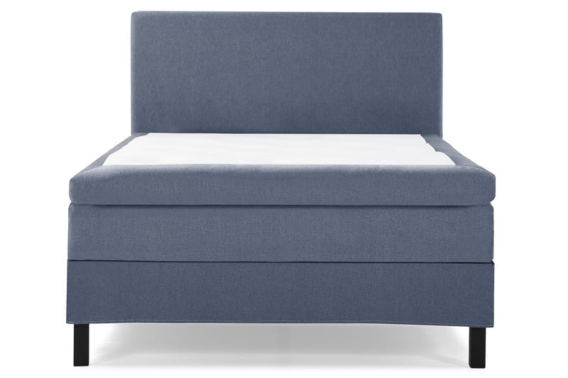 Lucky Komplet Sengepakke 120x200 Latex Glat Sengegavl - Mørkeblå - Møbler - Senge - Komplet sengepakke