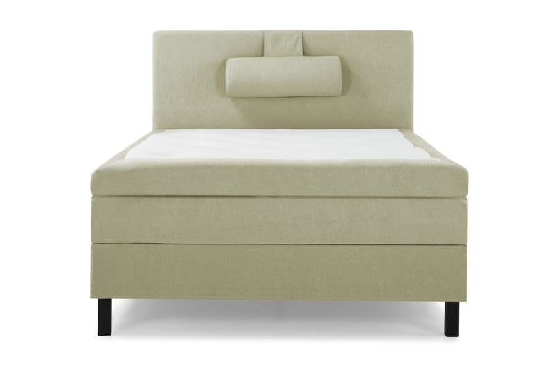 Lucky Komplet Sengepakke 120x200 Memory Glat Sengegavl, Nakkepude Stor Grøn