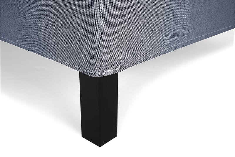 Lucky Komplet Sengepakke 120x200 Polyeter Diamant Sengegavl - Mørkeblå - Møbler - Senge - Komplet sengepakke