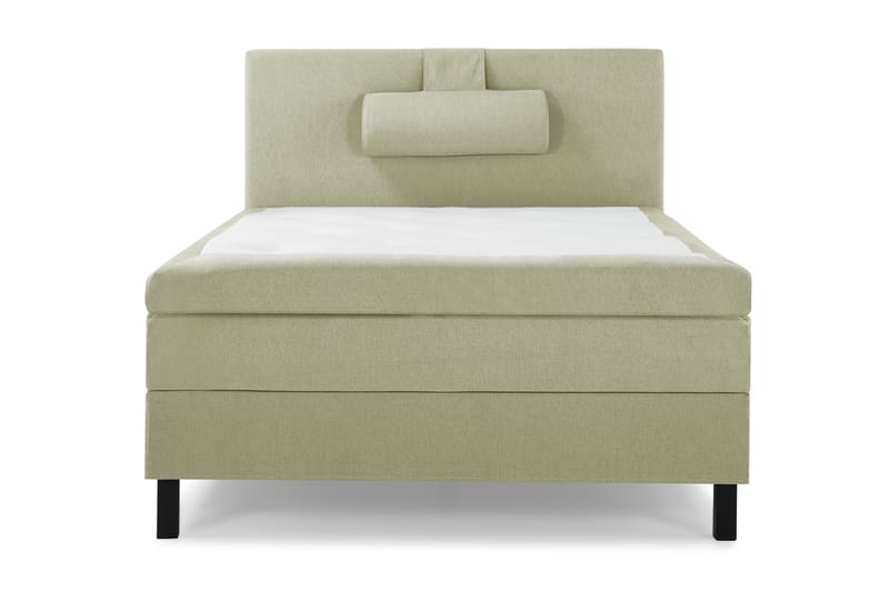 Lucky Komplet Sengepakke 120x200 Polyeter Glat Sengegavl - Nakkepude Stor Grøn - Møbler - Senge - Komplet sengepakke