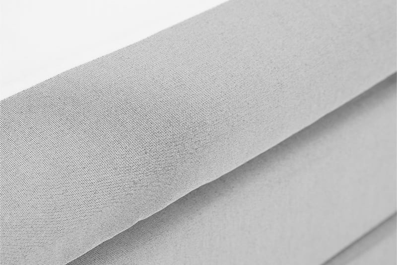 Lucky Komplet Sengepakke 140x200 Polyeter Glat Sengegavl - Nakkepude Stor Mellangrå - Møbler - Senge - Komplet sengepakke