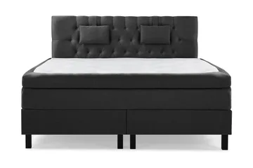 Lucky Komplet Sengepakke 160x200 Memory Diamant Sengegavl