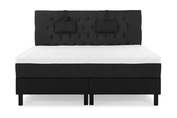 Lucky Komplet Sengepakke 160x200 Skum Diamant Sengegavl