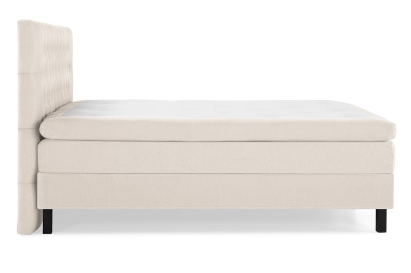Lucky Komplet Sengepakke 180x200 cm Latex Diamant Sengegavl - Beige - Møbler - Senge - Komplet sengepakke