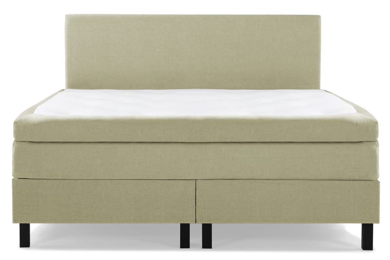 Lucky Komplet Sengepakke 180x200 Latex Glat Sengegavl - Grøn - Møbler - Senge - Komplet sengepakke