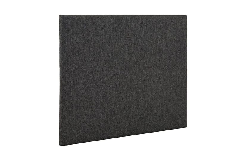 Lucky Komplet Sengepakke 180x200 Latex Glat Sengegavl - Nakkepude Stor Sort/Grå/PU - Møbler - Senge - Kontinentalsenge