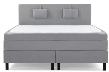 Lucky Komplet Sengepakke 180x200 Memory Glat Sengegavl