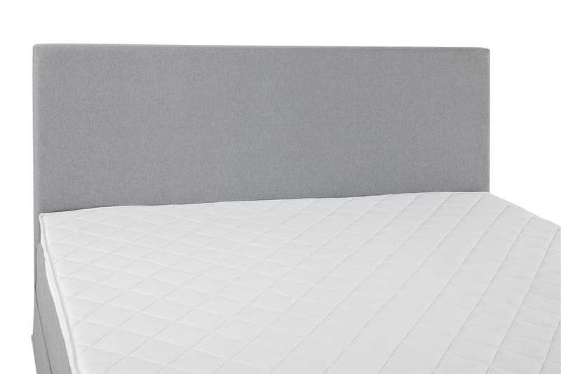 Lucky Komplet Sengepakke 180x200 Skum Glat Sengegavl - Mellangrå - Møbler - Senge - Komplet sengepakke