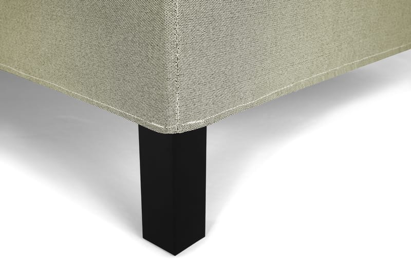 Lucky Komplet Sengepakke 180x200 Polyeter Diamant Sengegavl - Grøn - Møbler - Senge - Kontinentalsenge
