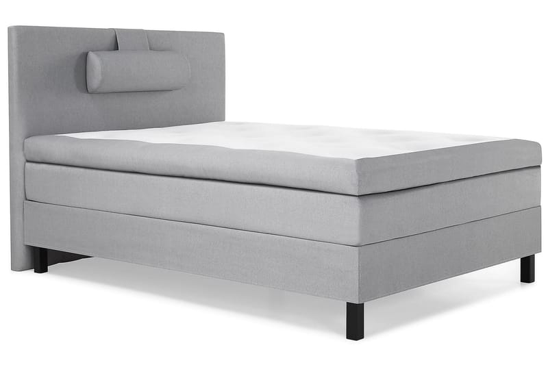 Lucky Kontinentalseng 120x200 Latexmadras - Mellangrå - Møbler - Senge - Kontinentalsenge