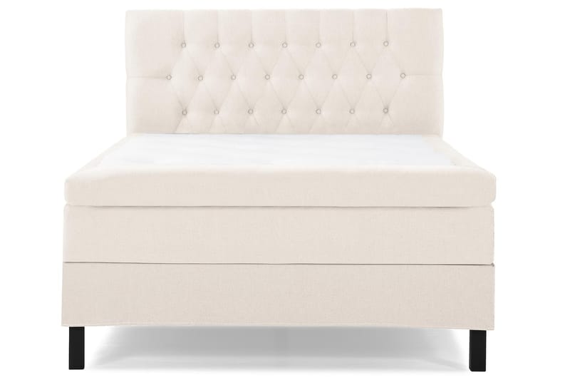 Lucky Kontinentalseng 120x200 polyester - Beige - Møbler - Senge - Komplet sengepakke