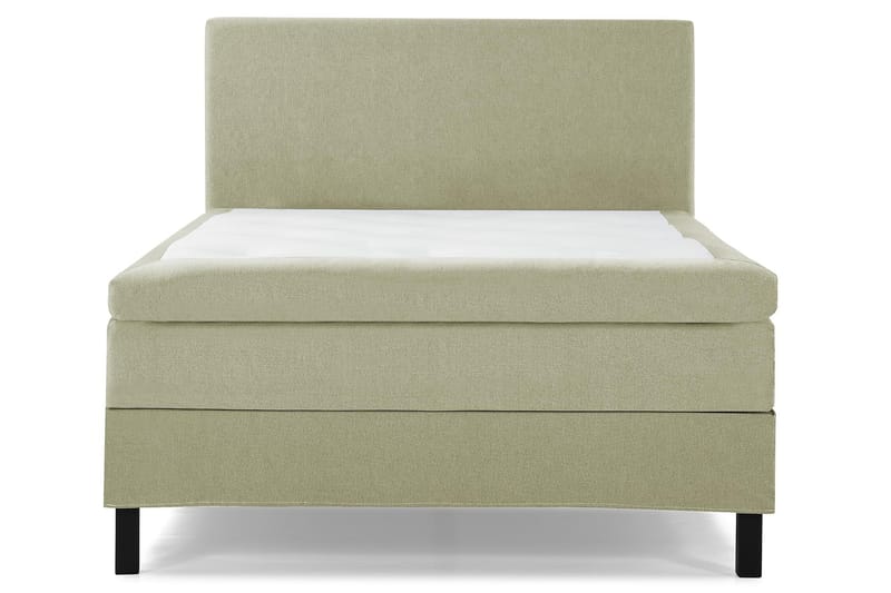 Lucky Kontinentalseng 120x200 polyester - grøn - Møbler - Senge - Komplet sengepakke