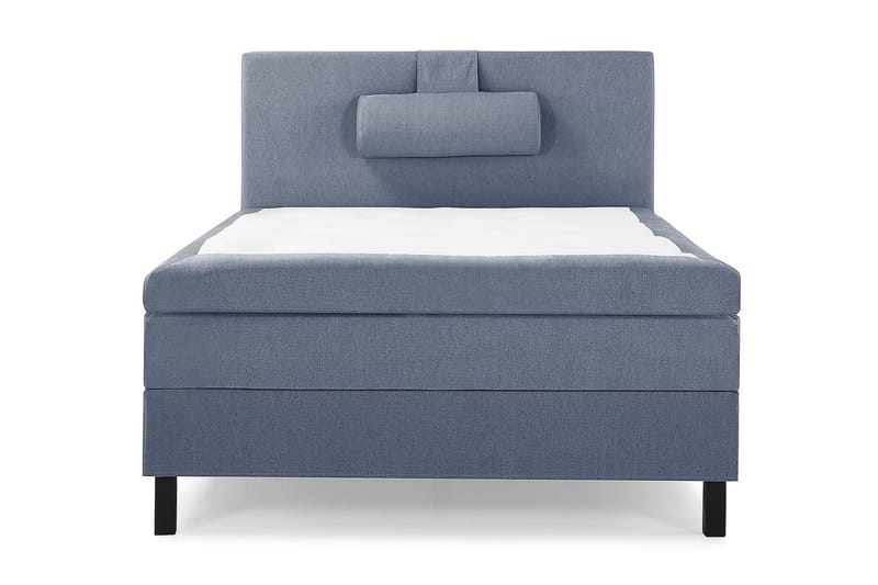 Lucky Kontinentalseng 120x200 polyester - Mørkeblå - Komplet sengepakke - Kontinentalsenge