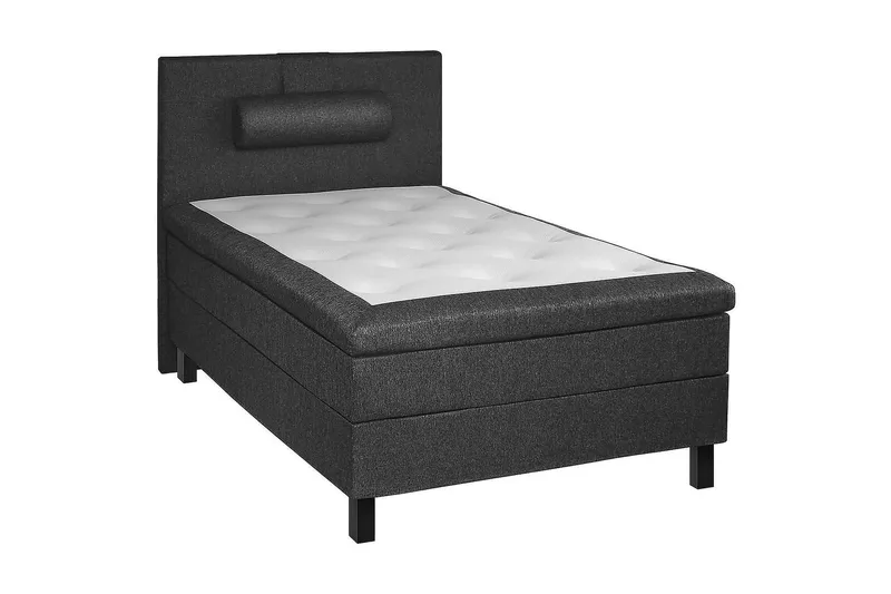 Lucky Kontinentalseng 120x200 Polyether - Sort/Grå - Møbler - Senge - Kontinentalsenge